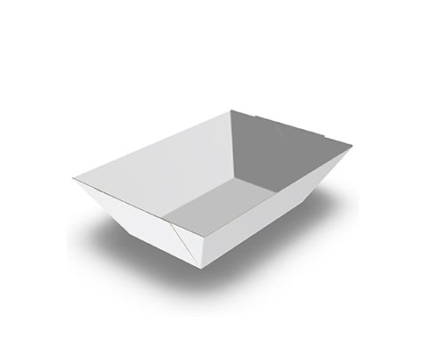 Sustainable Fiber Carte Blanc Food Trays