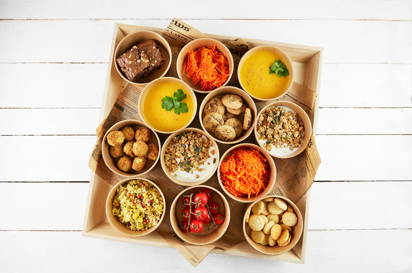 Medium Heavy Duty Wooden Trays