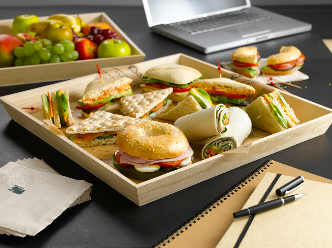 Large Heavy Duty Wooden Trays
