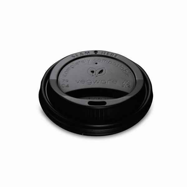Compostable Single Wall White Hot Cups