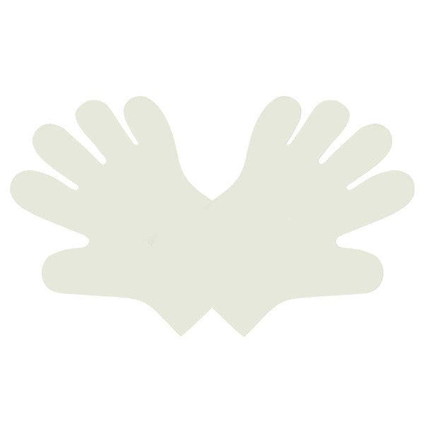 White Compostable Food Gloves