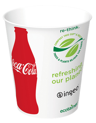 Coke® Ecotainer® Paper Cold Cup