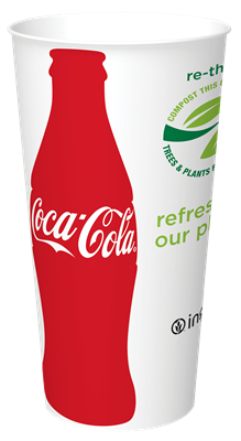 Coke® Ecotainer® Paper Cold Cup