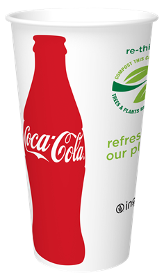 Coke® Ecotainer® Paper Cold Cup